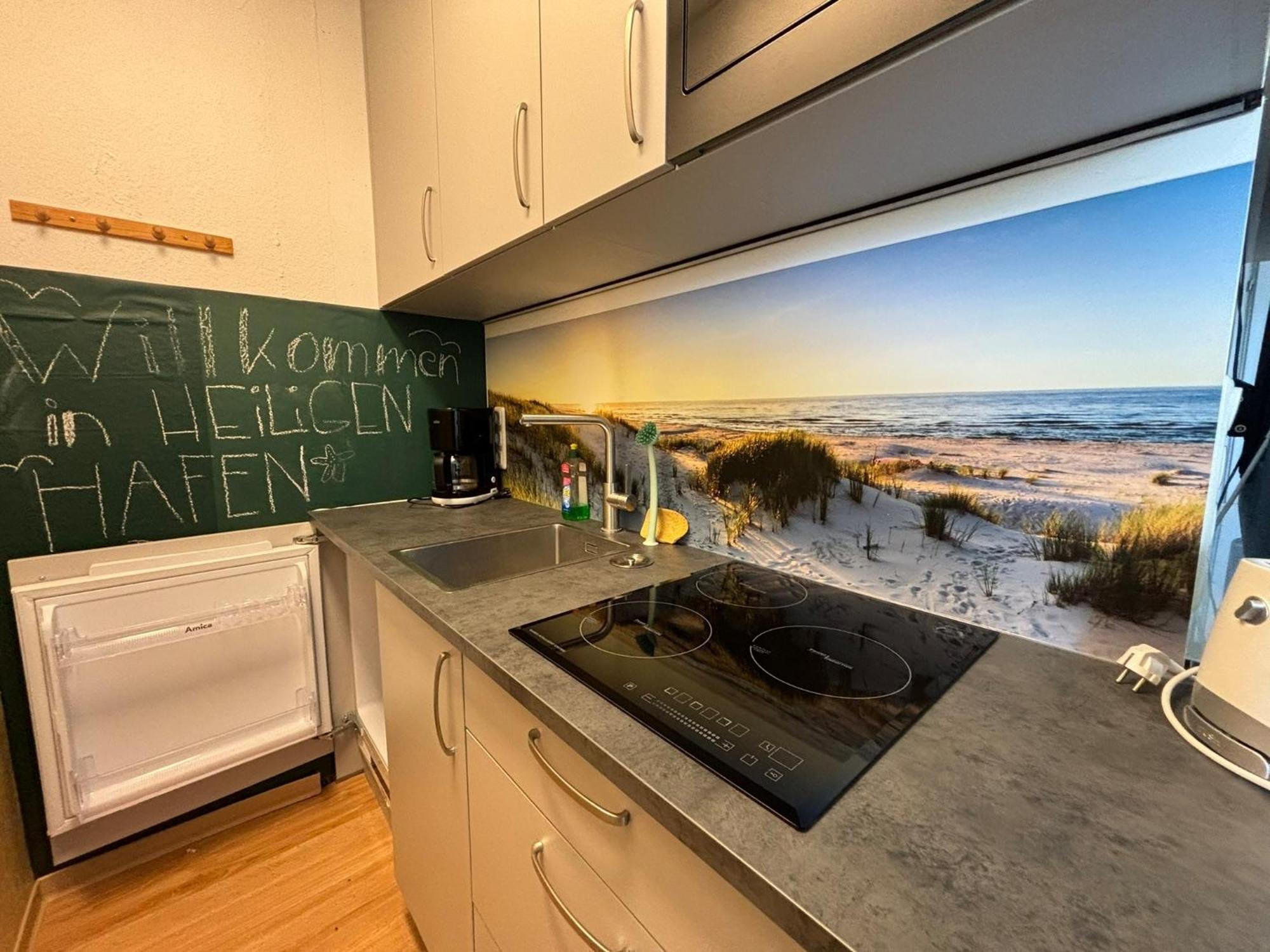 Ferienwohnung Meeresblick ไฮลิเกนฮาเฟิน ภายนอก รูปภาพ