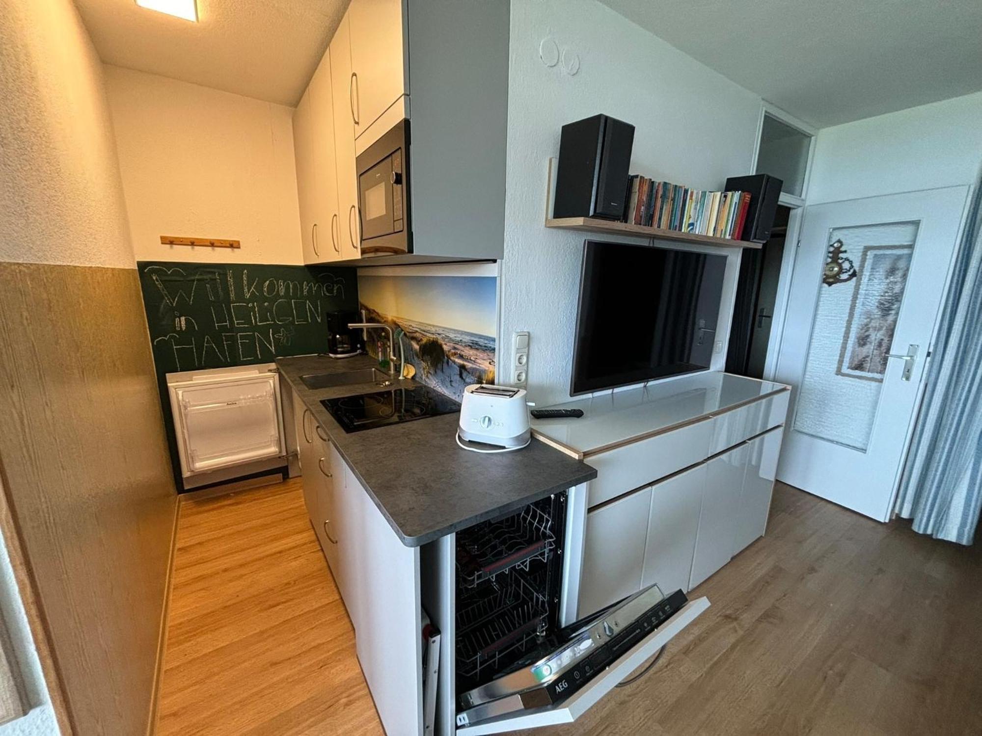 Ferienwohnung Meeresblick ไฮลิเกนฮาเฟิน ภายนอก รูปภาพ